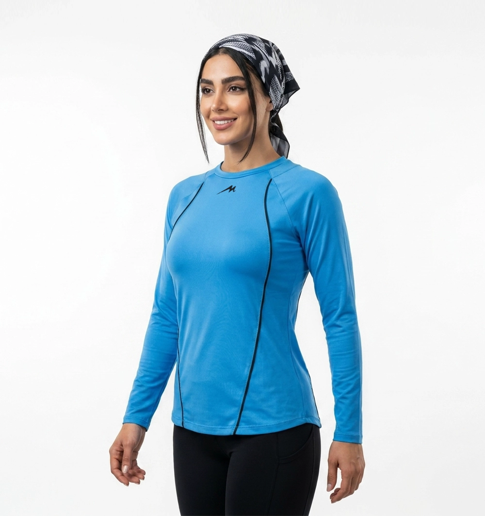 تیشرت دخترانه آستین بلند مدلM00120080000STABSI05