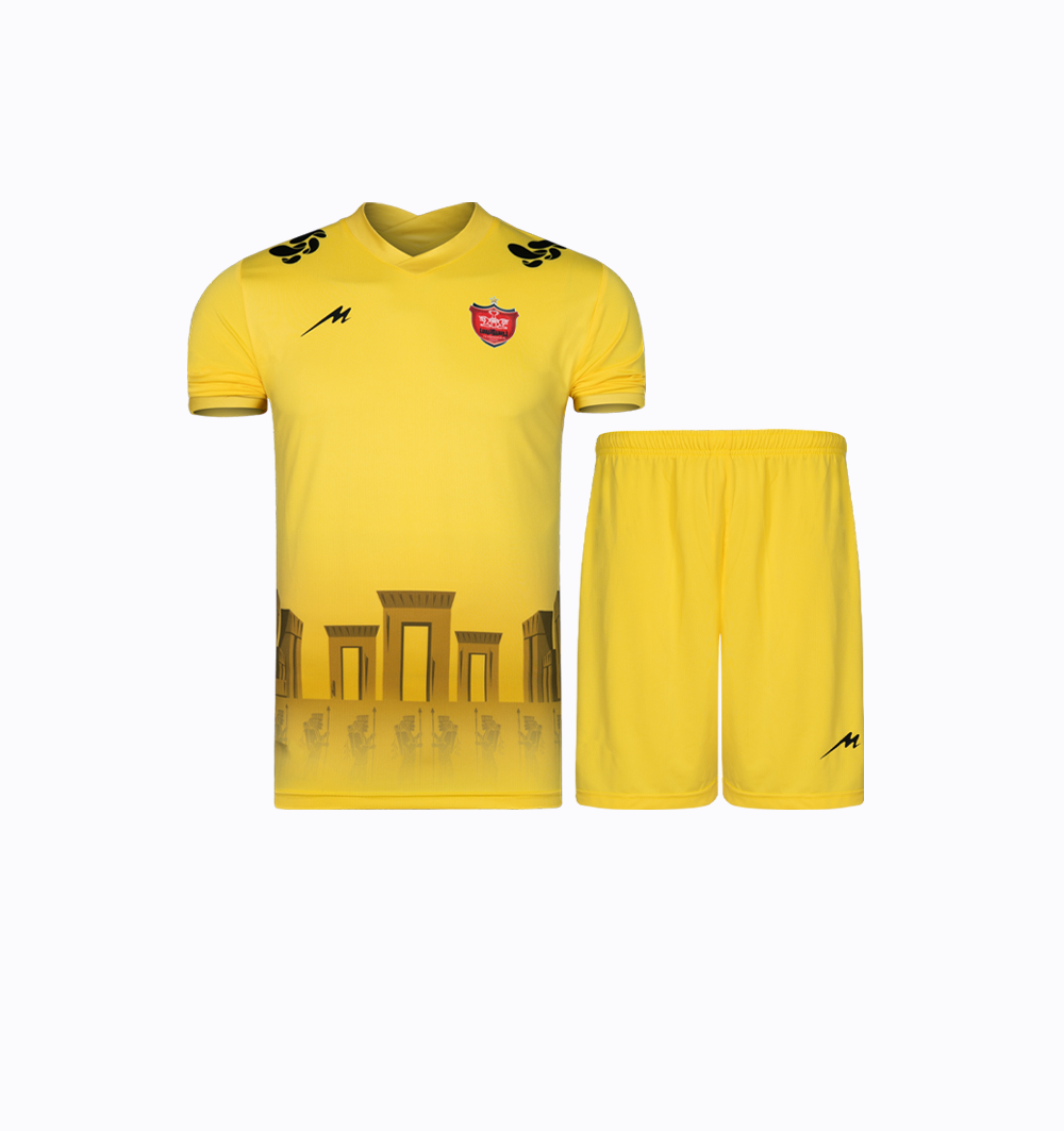 ست تیشرت و شورت گلری پرسپولیس مدلM08131420000TOZRNO04