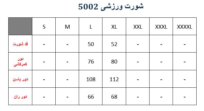 شورت ورزشی مردانه مدلM02450020000FLKRSI05