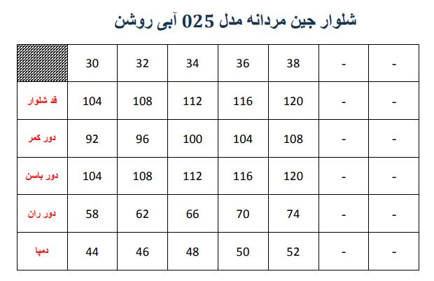 شلوار جین مردانه مدل M00350253200LIABKR03