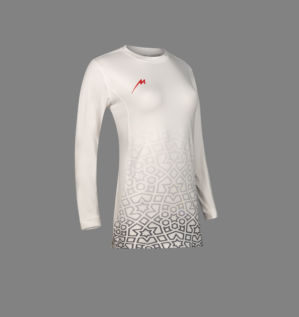 تیشرت زنانه آستین بلند مدلM001314200519VSFTO04