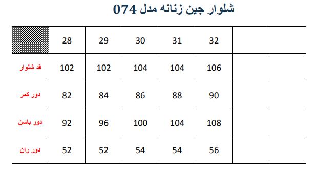 شلوار جین زنانه مدل M00350742800LISRNO03