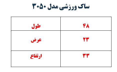 ساک ورزشی مدلM0173050000ASSITO04