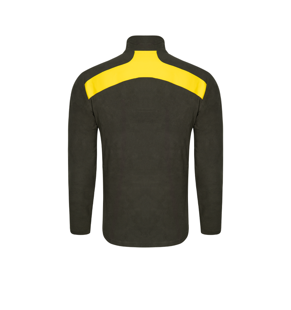 ست ملانژ و شلوار مردانه نیم زیپ مدلM00530030000FOSLZR03