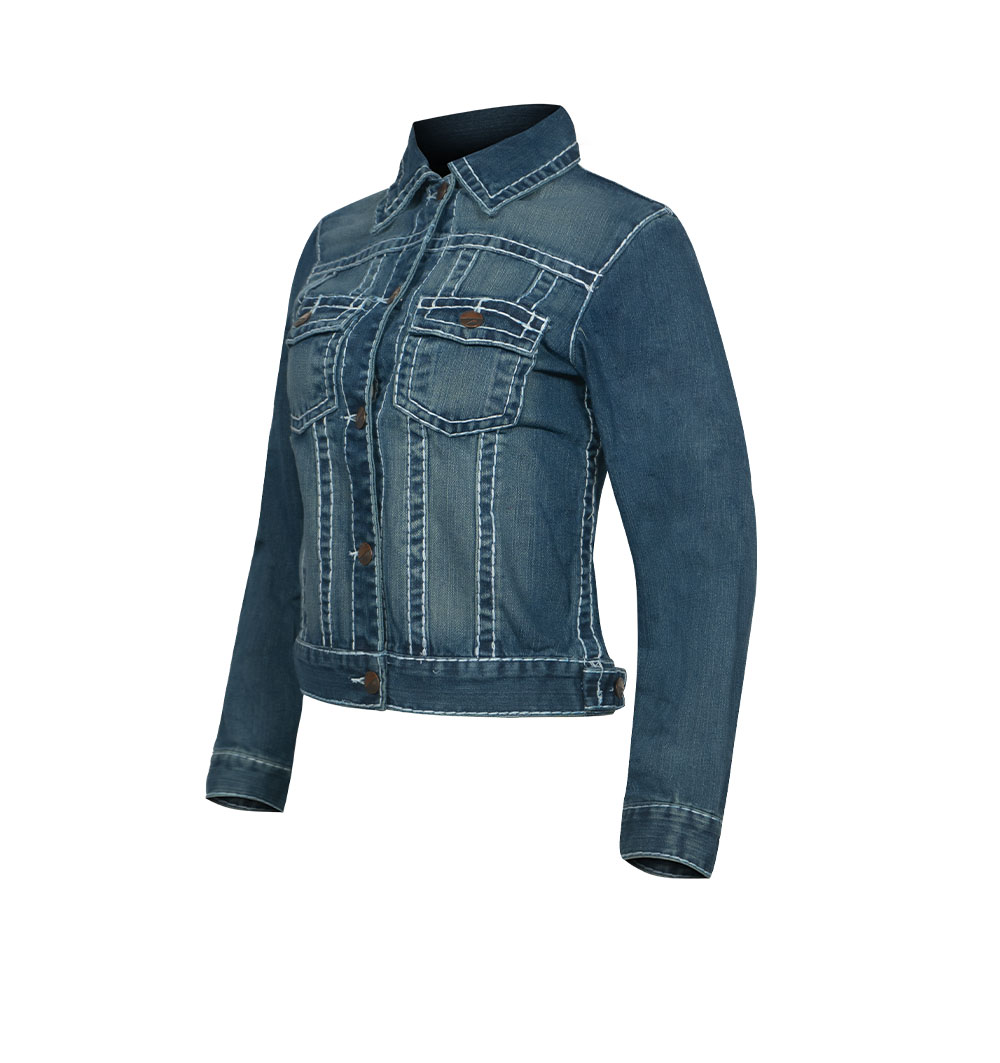 کت جین دخترانه مدلM02050200000LISRNO03