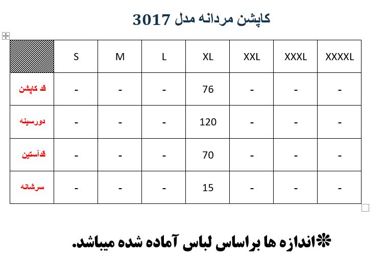 کاپشن سه رنگ بدون کلاه مردانه مدلM02030170000KPLAGR03 - تصویر محصول 7