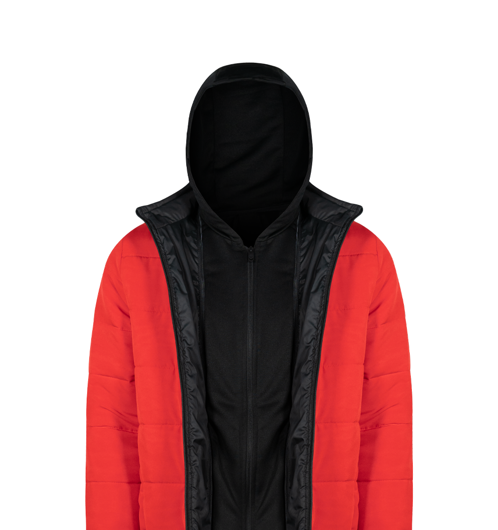 کاپشن مردانه کلاهدارمدلM0203036000KPIGRSI04