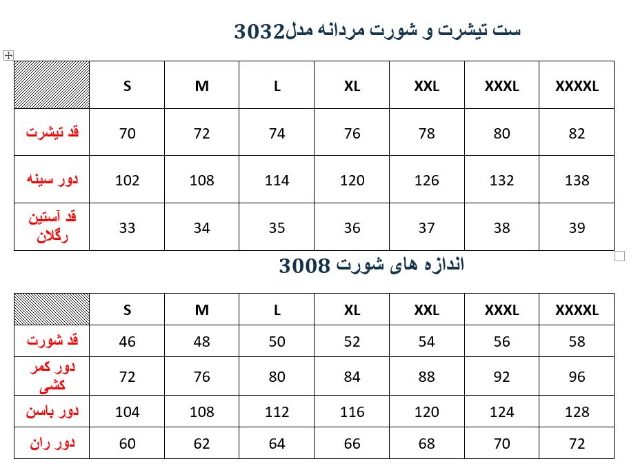 ست تیشرت وشورت مردانه مدلM08130320000SZLAFI04
