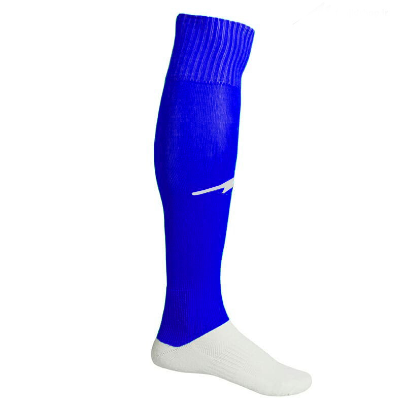 جوراب ساق بلند مدل 009 آبی شالی