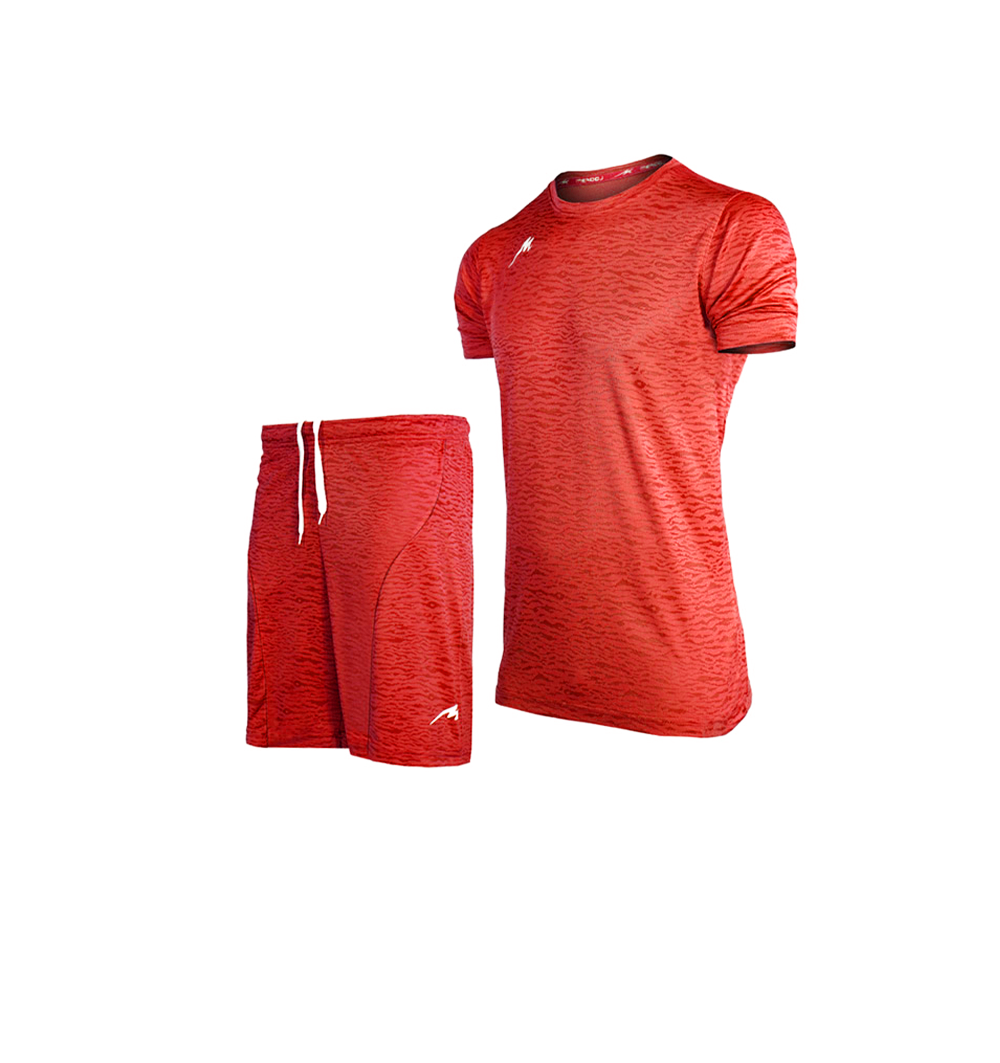 ست تیشرت و شورت مردانه مدل M081303300ABBAGRNO03