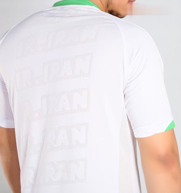 پیراهن هواداری والیبال با عکس و امضا  یقه سبز